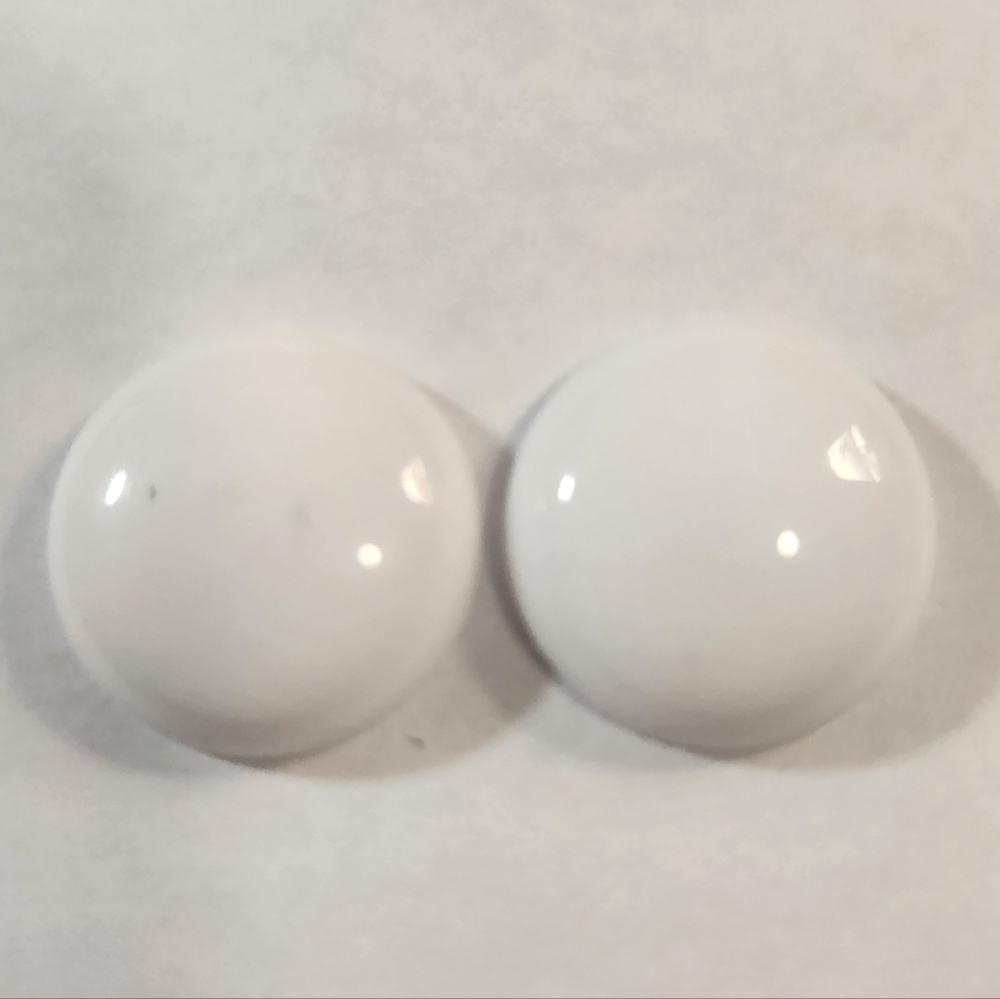 Ceramic Buttons For Handle Faucet one set, Blank